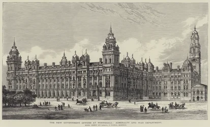 The New Government Offices at Whitehall, Admiralty and War Department